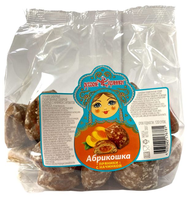 

Пряники Русские пряники Абрикошка, 350 г