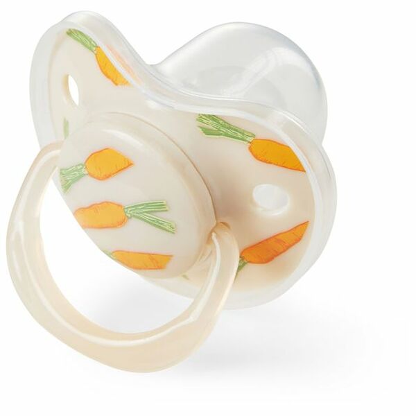 Соска-пустышка силиконовая с колпачком Happy baby 