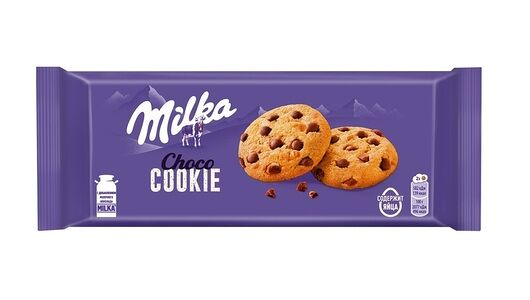 Печенье Milka с кусочками молочного шоколада 126г