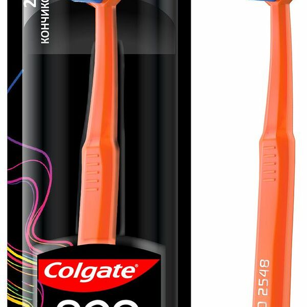 Зубная щетка Colgate Neo 2548 кончиков щетинок средней жесткости 1 шт., цвет в ассортименте