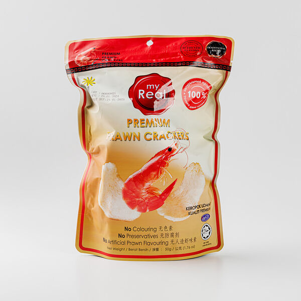 Чипсы my Real Premium креветочные 50 г