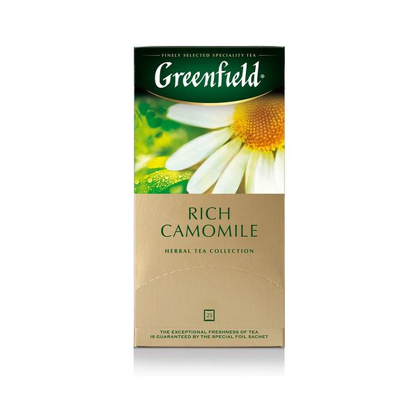Напиток чайный Greenfield Rich Camomile пакетир 37,5г 25 пак