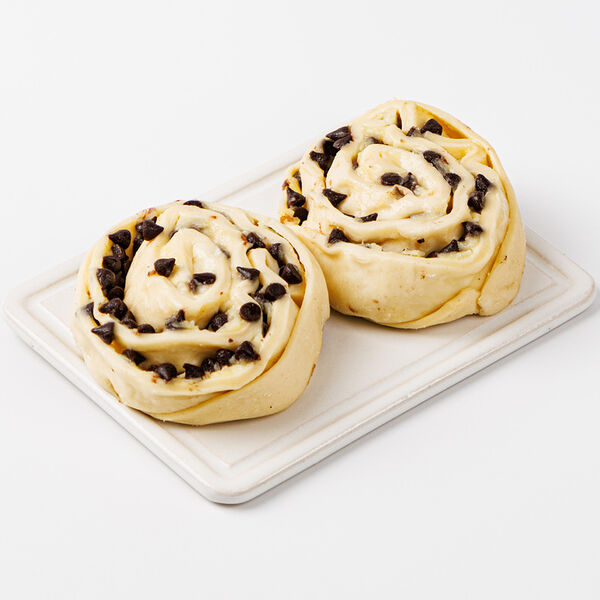 Улитка Вкусвилл Пекарня с шоколадом 2 шт, выпекаем дома