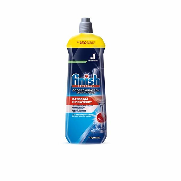 Ополаскиватель для посудомоечных машин Finish Shine & Protect, 800 мл