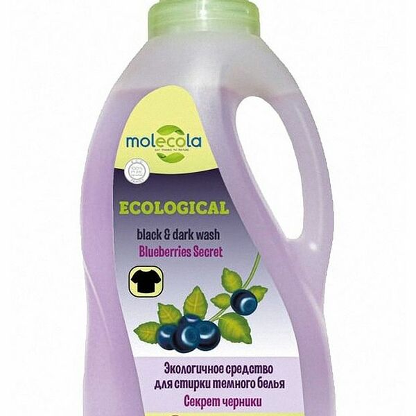 Жидкое средство для стирки Molecola Секрет черники для темного белья