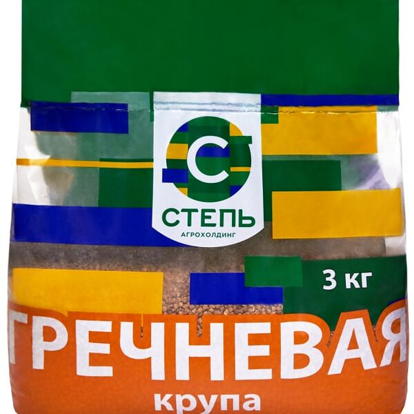 Крупа Степь Гречневая ядрица 3кг