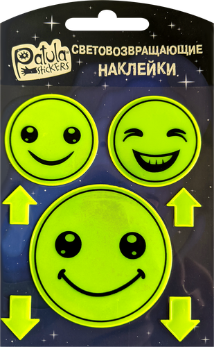 

Наклейки Patula Световозвращающие, в ассортименте 1 шт