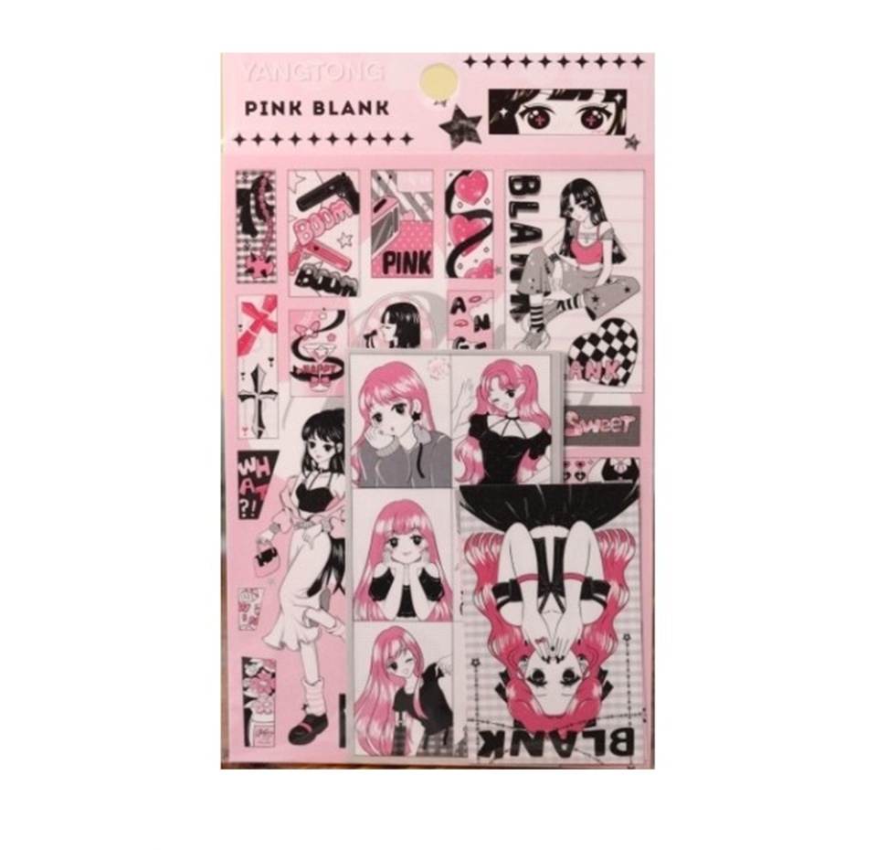 

Наклейки iLikeGift Pink blank