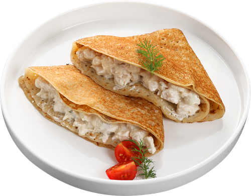 

Блинчики Лента Fresh с курицей, вес