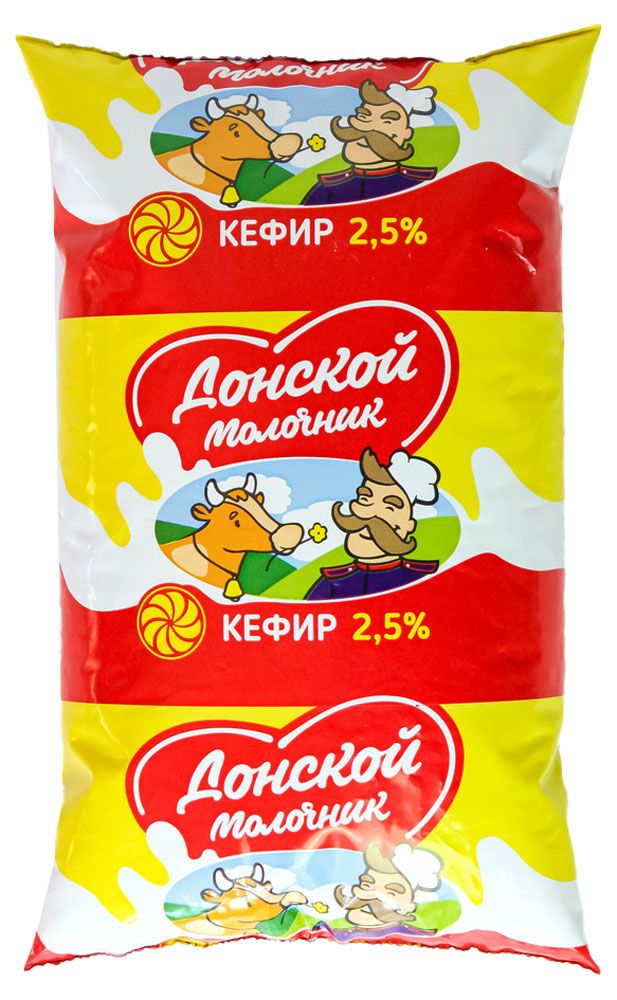 

Кефир Донской Молочник 2.5% 900 мл
