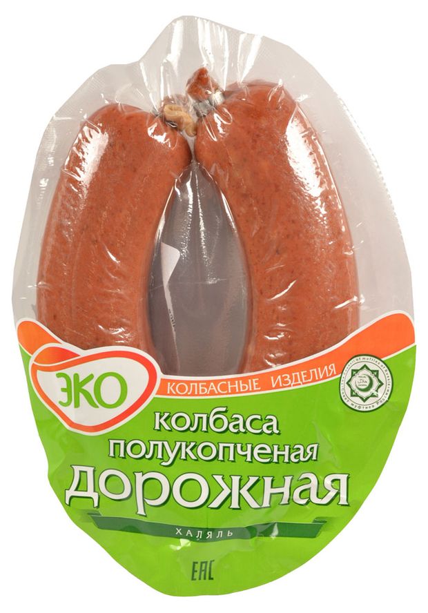 

Колбаса полукопченая Эко Дорожная халяль 300 г