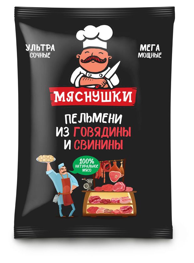 

Пельмени Мяснушки из отборной говядины, категория В 850 г
