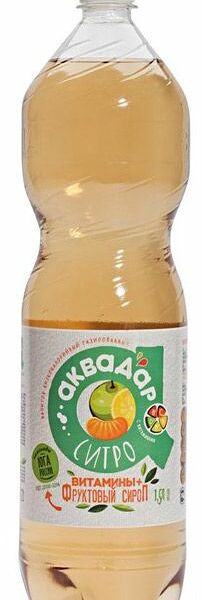 Напиток газированный Аквадар Ситро 1.5 л