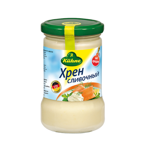 Хрен Kühne сливочный 250 г