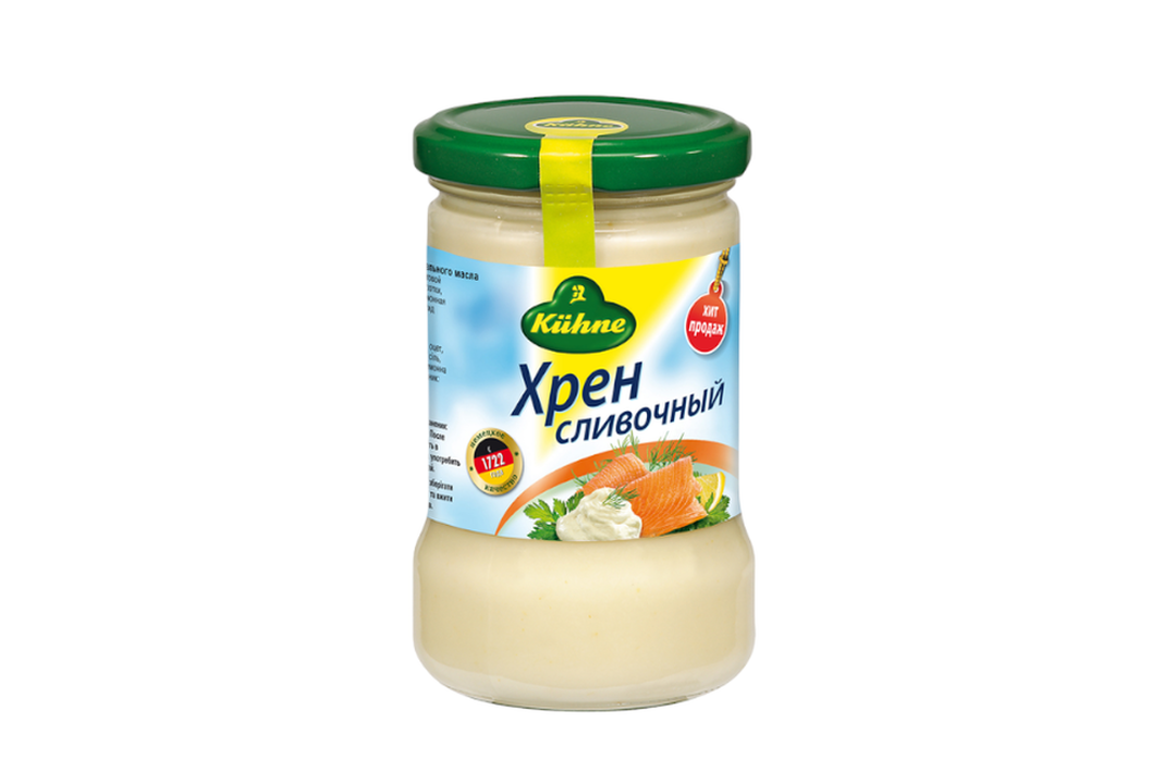 

Хрен Kühne сливочный 250 г