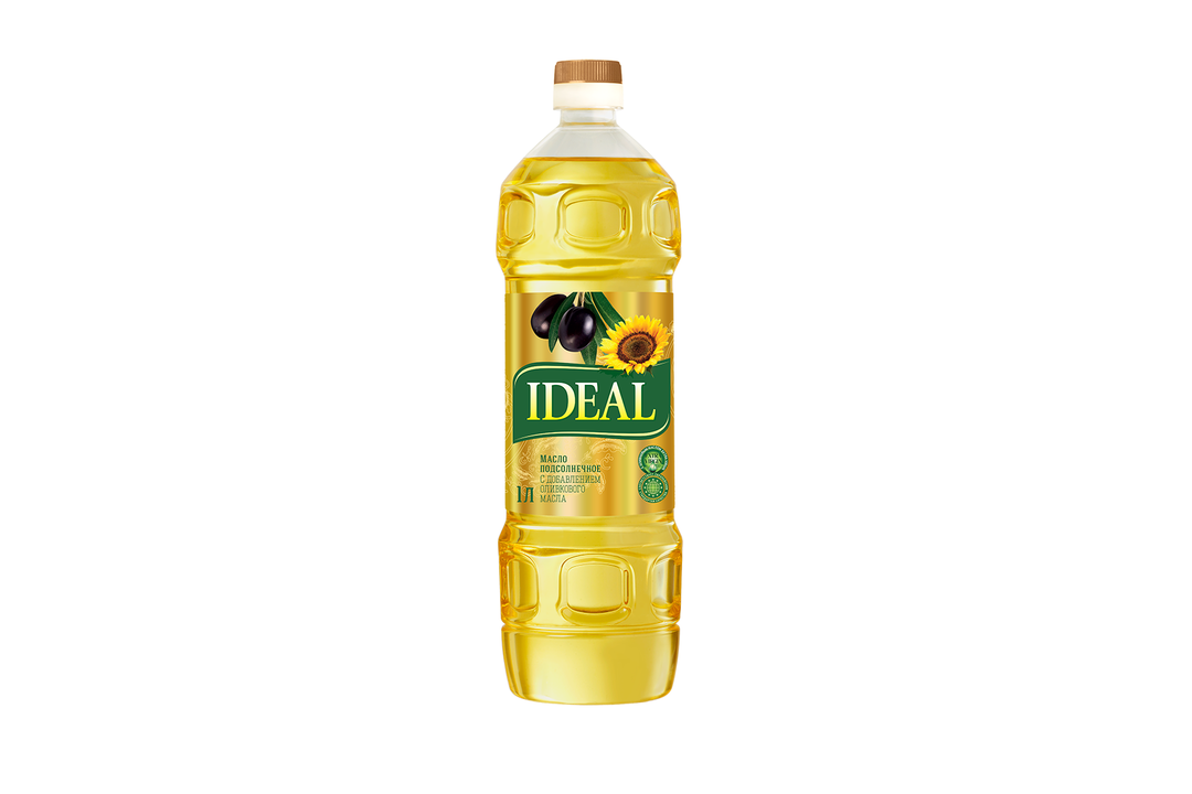 

Масло подсолнечное Ideal с добавлением оливкового 1 л