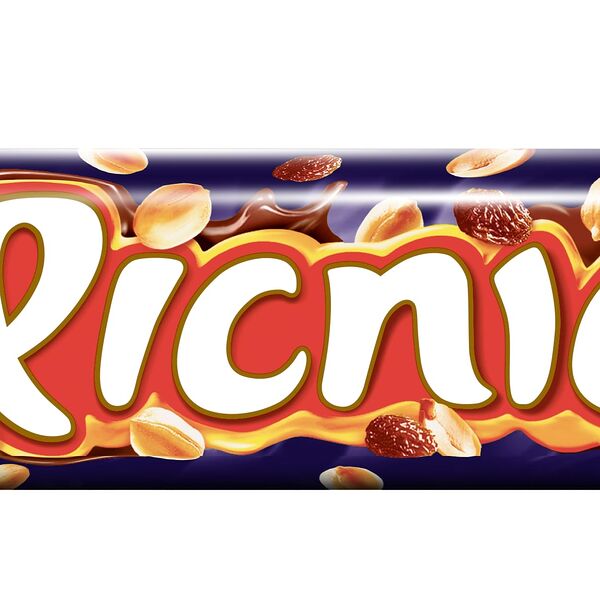 Батончик Picnic Big с арахисом и изюмом, начинкой из мягкой карамели, вафель и воздушного риса, покрытый молочным шоколадом 76 г