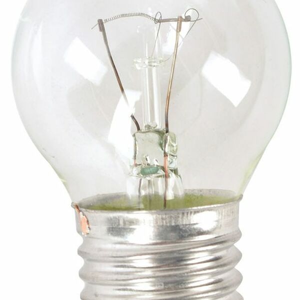 Лампа накаливания P45 60ВТ Е27 прозрачная ТМ ЭРА