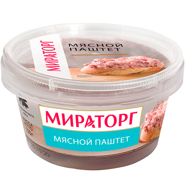Паштет мясной Мираторг