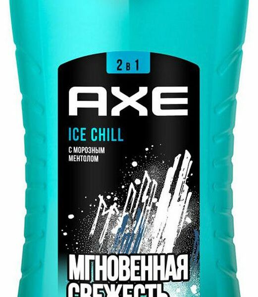 Гель для душа Axe Ice Chill 2в1 Мгновенная Свежесть 250 мл