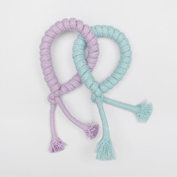 Эко-игрушка для собак мелких пород Кольца, 16х8х1,5 см