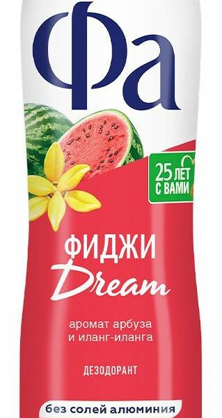 Дезодорант Fa Dream. Ритмы Острова Фиджи спрей женский 150 мл