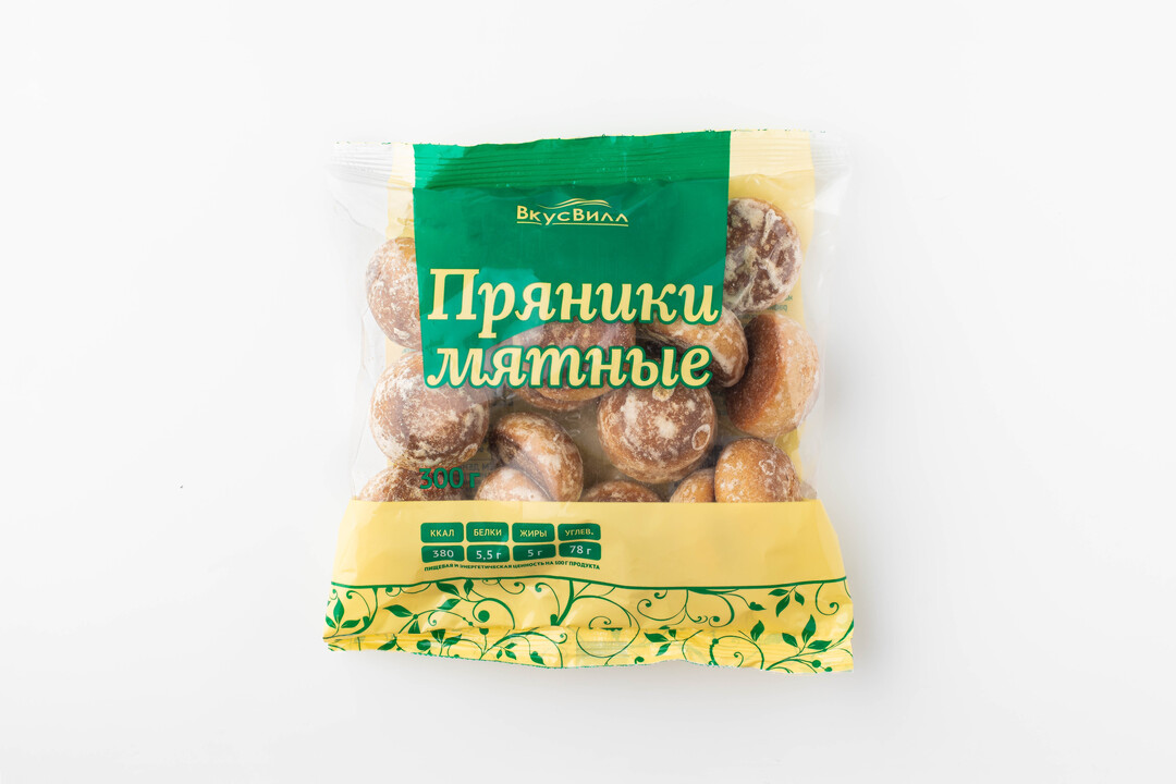 

Пряники заварные "Мятные"