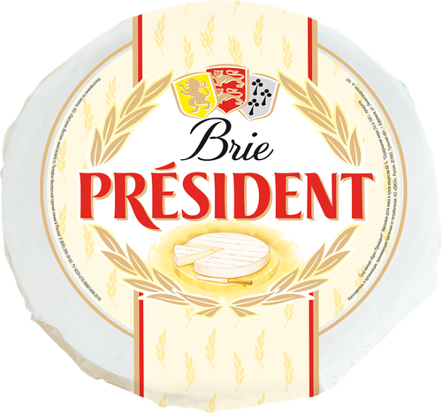 

Сыр мягкий President Бри с благородной белой плесенью 60%, вес