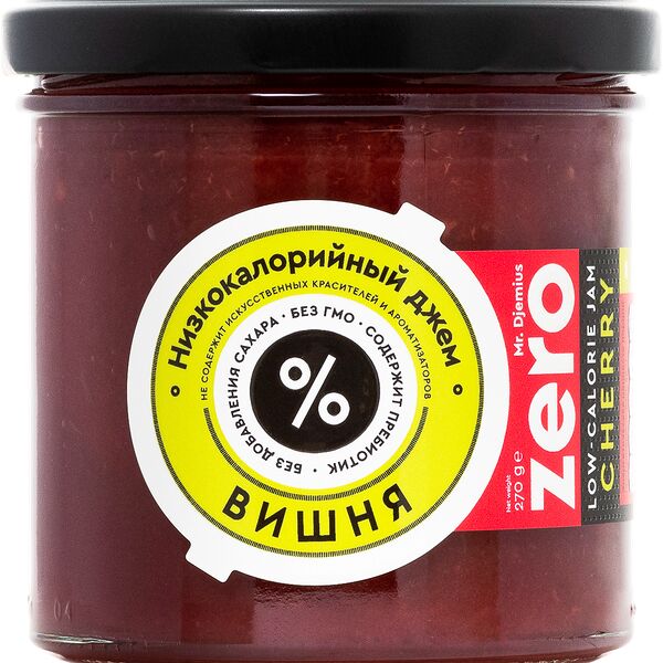 Джем Mr.Djemius Zero вишня низкокалорийный 270г