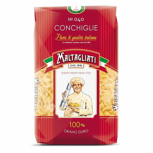 Макароны MALTAGLIATI Conchiglie №040, 450г