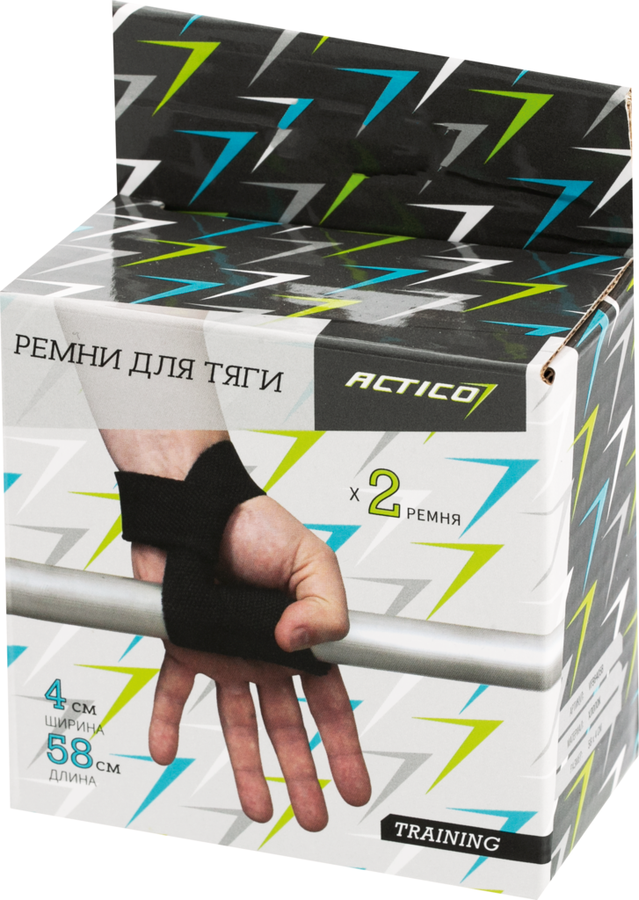 

Ремни для тяги Actiwell хлопковые 2 шт