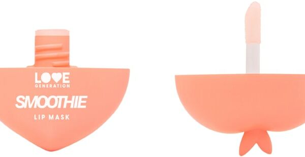 Маска для губ Love Generation Smoothies увлажняющая с кокосовым маслом и экстрактом алоэ Прозрачно-розовый Тон 01