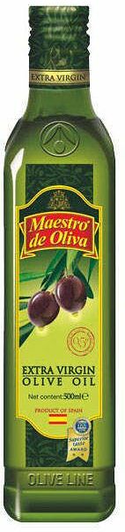 Масло оливковое Maestro de Oliva Extra Virgin нерафинированное, 500мл