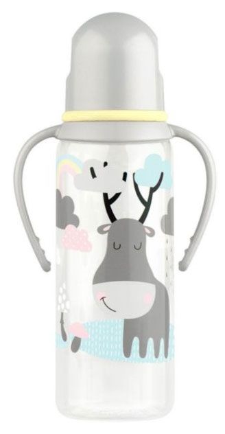 

Бутылочка для кормления Lubby с силиконовой соской с 0 месяцев арт. 11391 250 мл