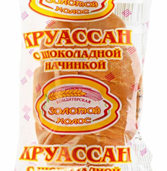 Круассан Золотой Колос с шоколадной начинкой