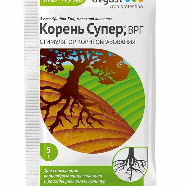 Стимулятор корнеобразования Корень Супер, ВРГ Avgust
