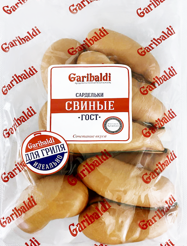 

Сардельки Garibaldi Свиные,вес