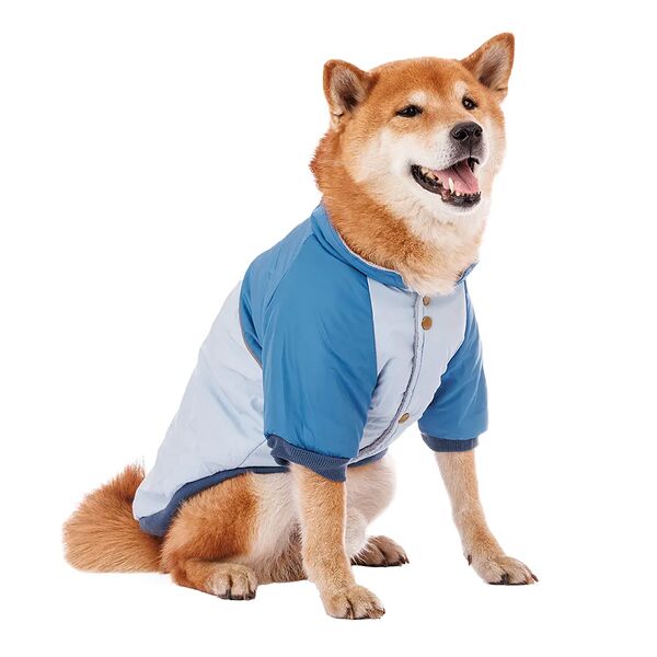 Куртка для собак 2XL голубой (унисекс)