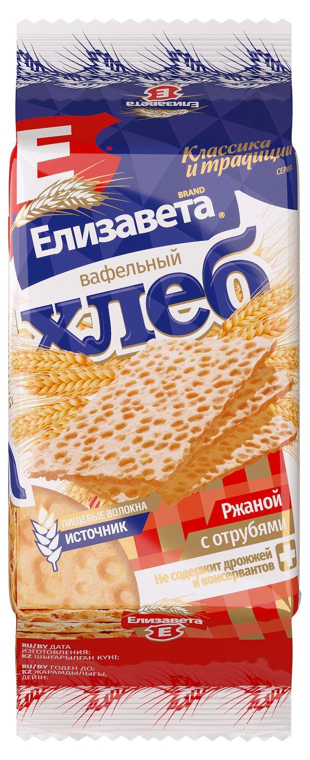 

Хлебцы Елизавета ржаные с отрубями 85г