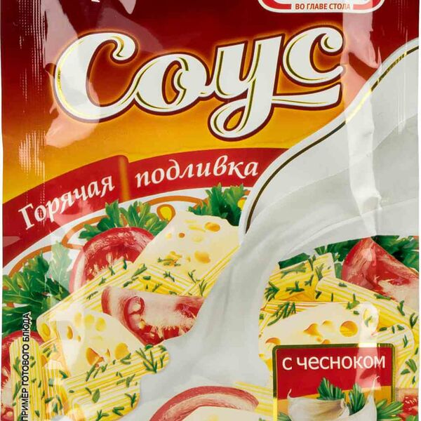 Соус сырный Трапеза с чесноком