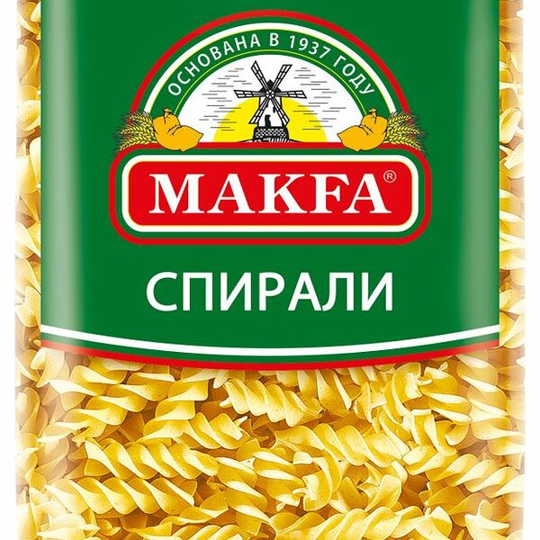 Макароны Makfa Спирали, 450 г