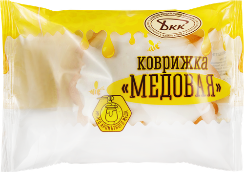 

Коврижка БКК Медовая 75 г дизайн упаковки в ассортименте