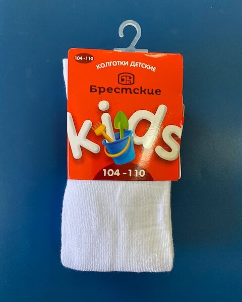 КОЛГОТКИ   ДЕТСКИЕ, 104-110,56-60,15-16, арт. 14С3280-000, БЕЛЫЙ