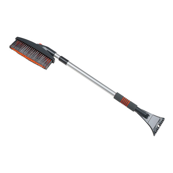 By русские супергерои щетка для уборки снега с распушенной щетиной 86-122см, телескопическая