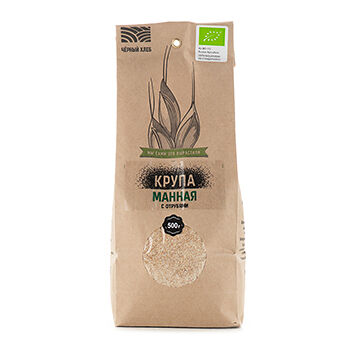 Крупа манная Чёрный хлеб с отрубями БИО