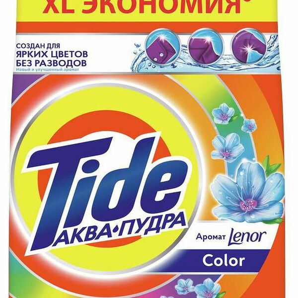 Стиральный порошок Tide Lenor Touch of Scent Color автомат