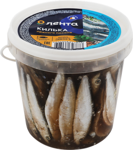 

Килька Балтийская Лента пряного посола 800 г