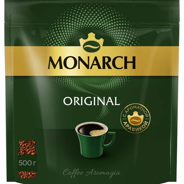 Кофе растворимый Jacobs Monarch 500 г