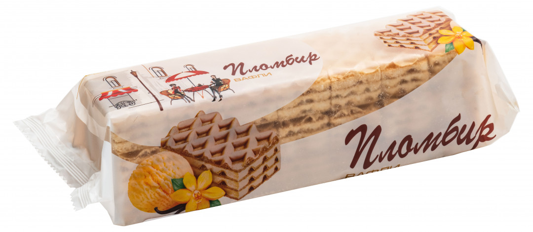 

Вафли КФ Саратовская Пломбир 210 г