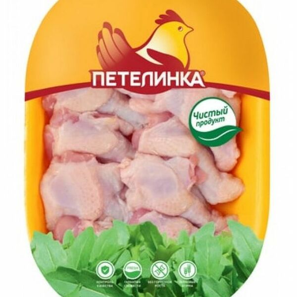 Крыло цыпленка-бройлера Петелинка плечевая часть вес